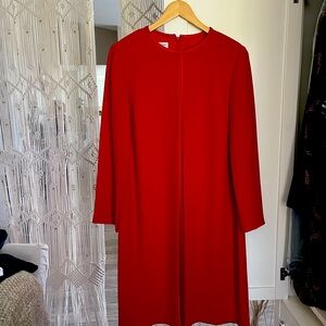 Jones New York red dress size 14 W like new $15